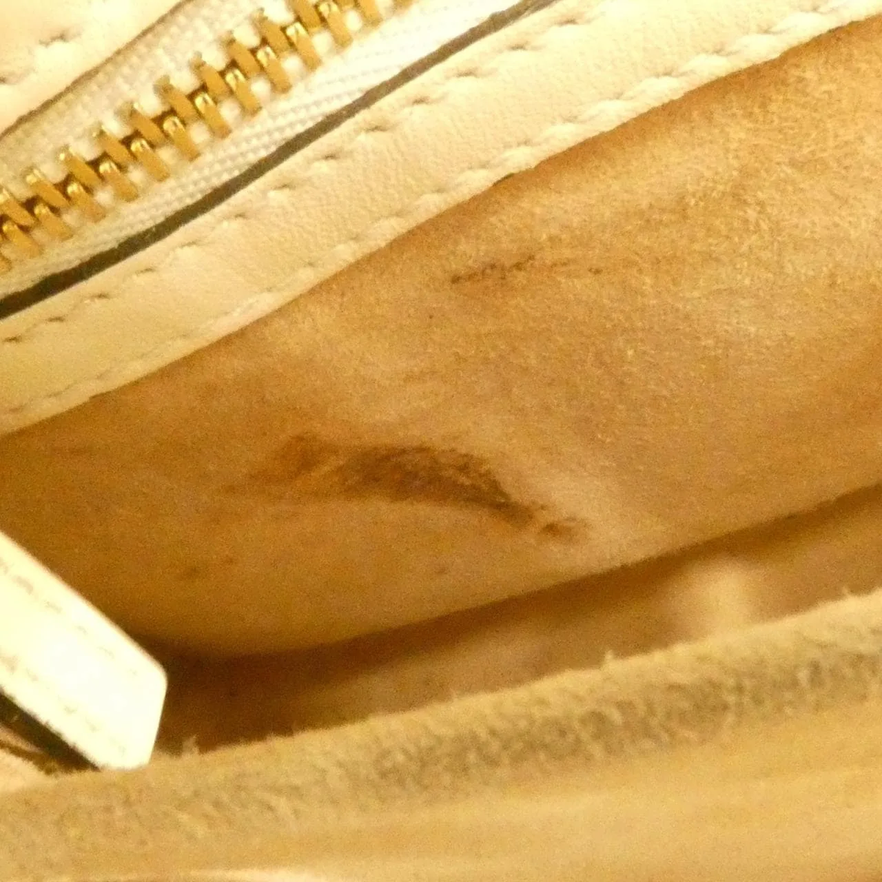 GUCCI 460381 DSVKG Handbag Leather Gold Leather Rank B - Thumbnail 9