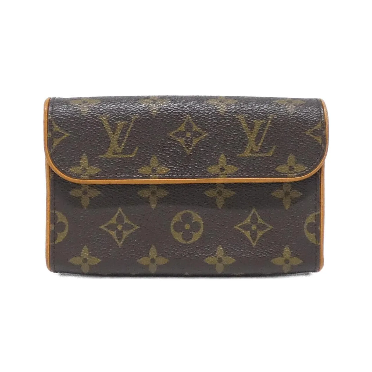 LOUIS VUITTON Pochette M51855+M67304 Belt Monogram Black