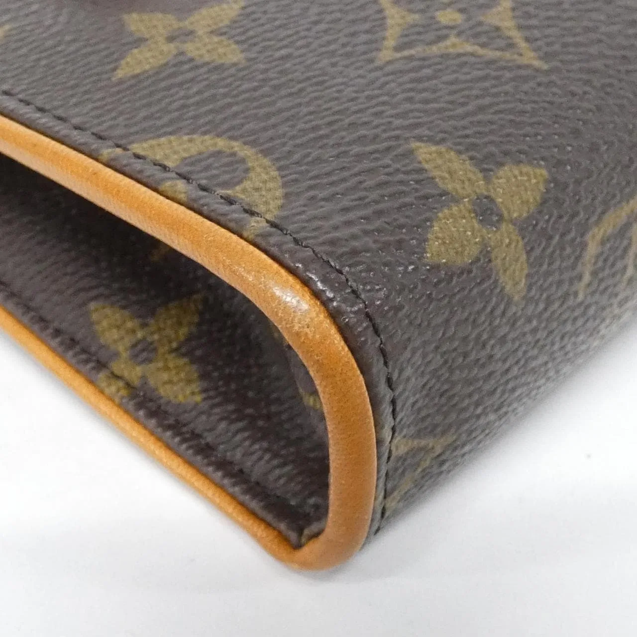 LOUIS VUITTON Pochette M51855+M67304 Belt Monogram 黑色 Monogram 中古品A - 縮圖 3