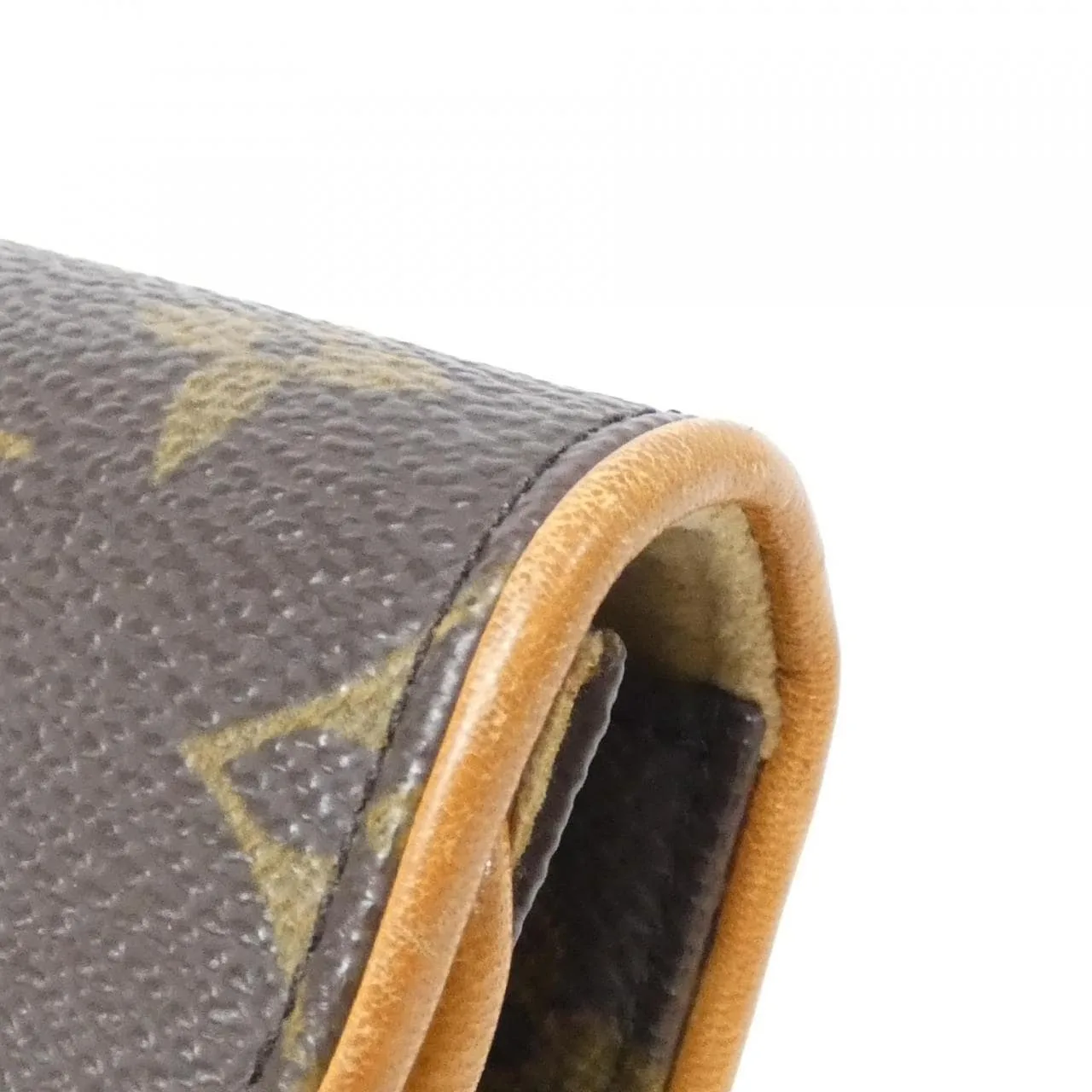 LOUIS VUITTON Pochette M51855+M67304 Belt Monogram 黑色 Monogram 中古品A - 縮圖 4