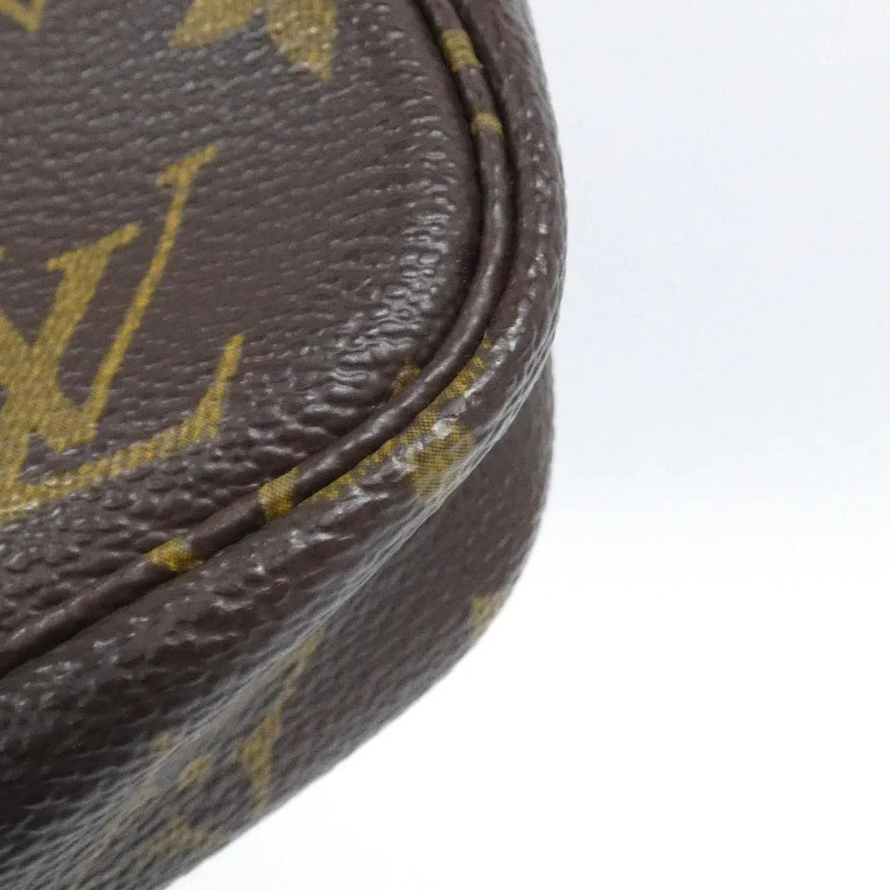 LOUIS VUITTON Pochette M51980 Pochette Monogram 黑色 Monogram 中古品A - 縮圖 2