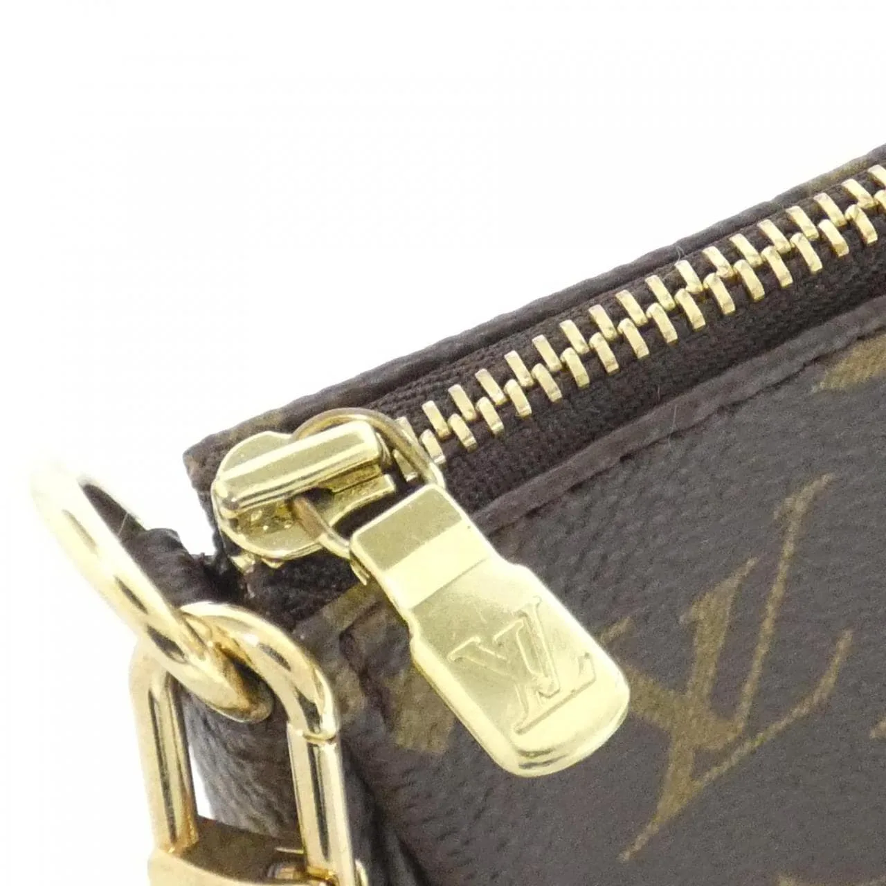 LOUIS VUITTON Pochette M51980 Pochette Monogram 黑色 Monogram 中古品A - 縮圖 3