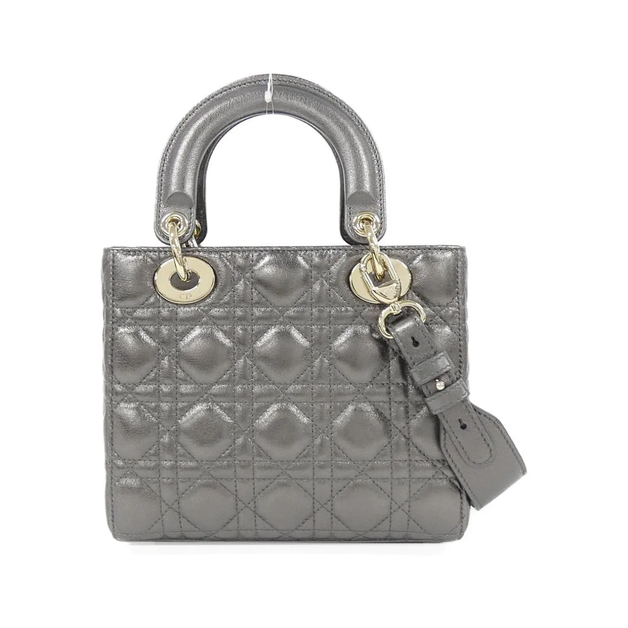 DIOR Lady Dior M0538OWEC Handbag 黑色 中古品A - 縮圖 2
