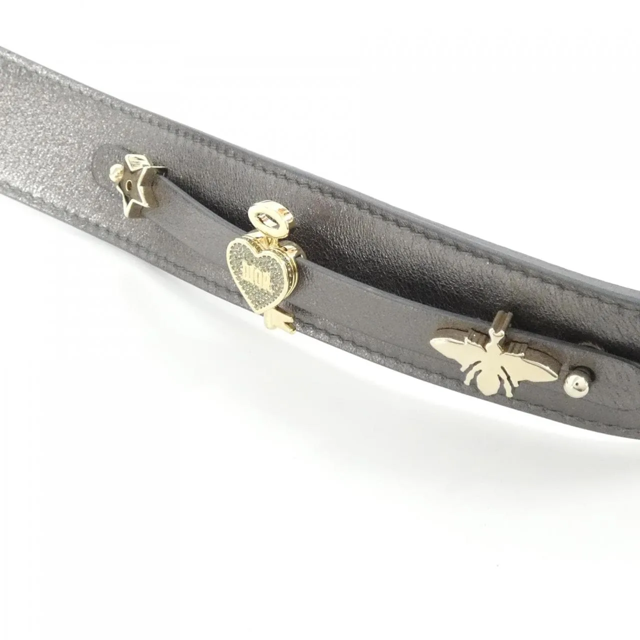 DIOR Lady Dior M0538OWEC Handbag 黑色 中古品A - 縮圖 5