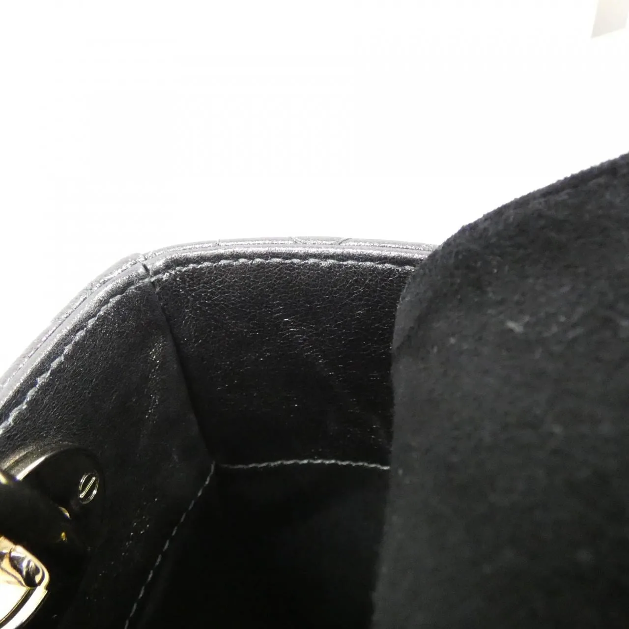 DIOR Lady Dior M0538OWEC Handbag 黑色 中古品A - 縮圖 8