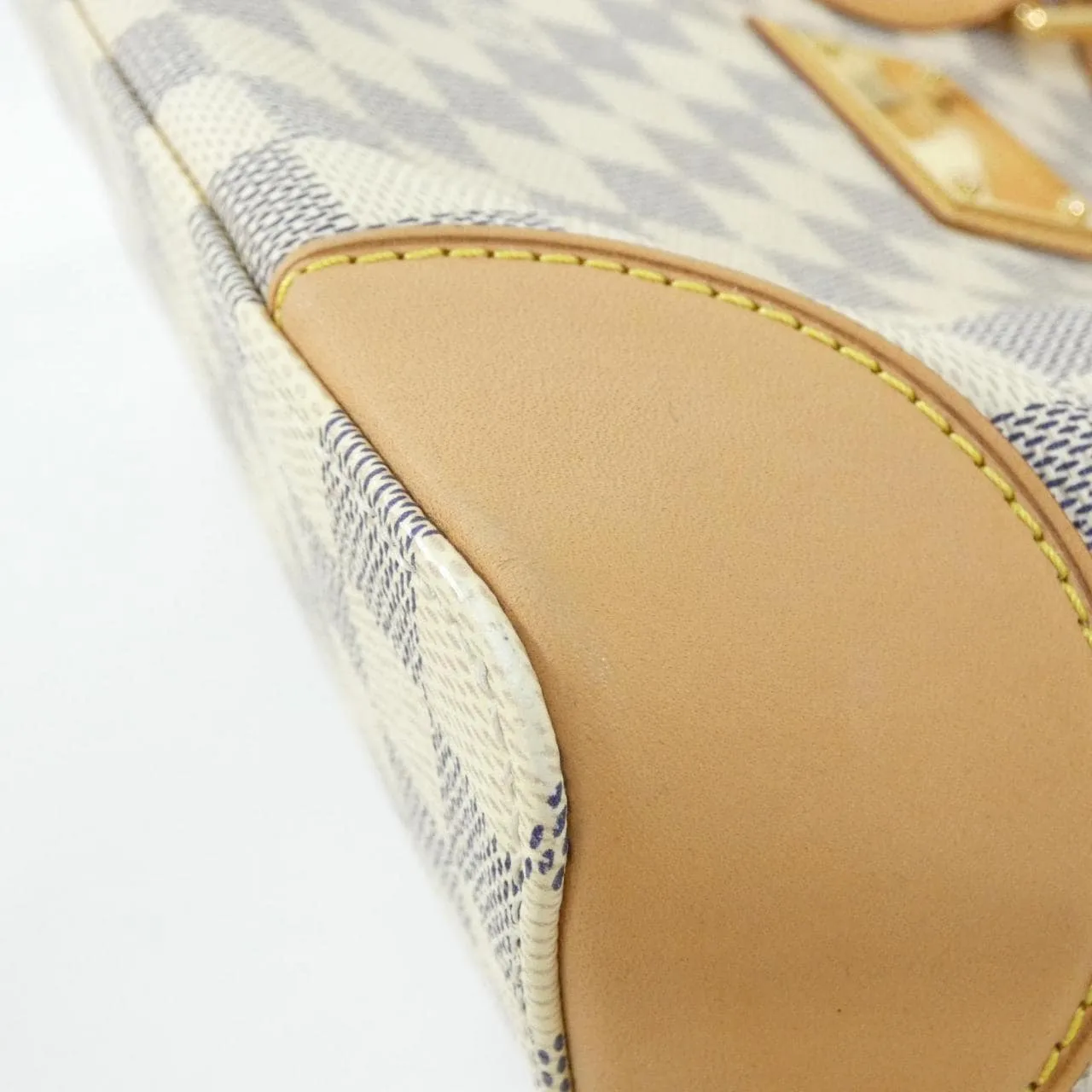 LOUIS VUITTON N51207 Handbag Damier 黑色 Damier 中古品A - 縮圖 3