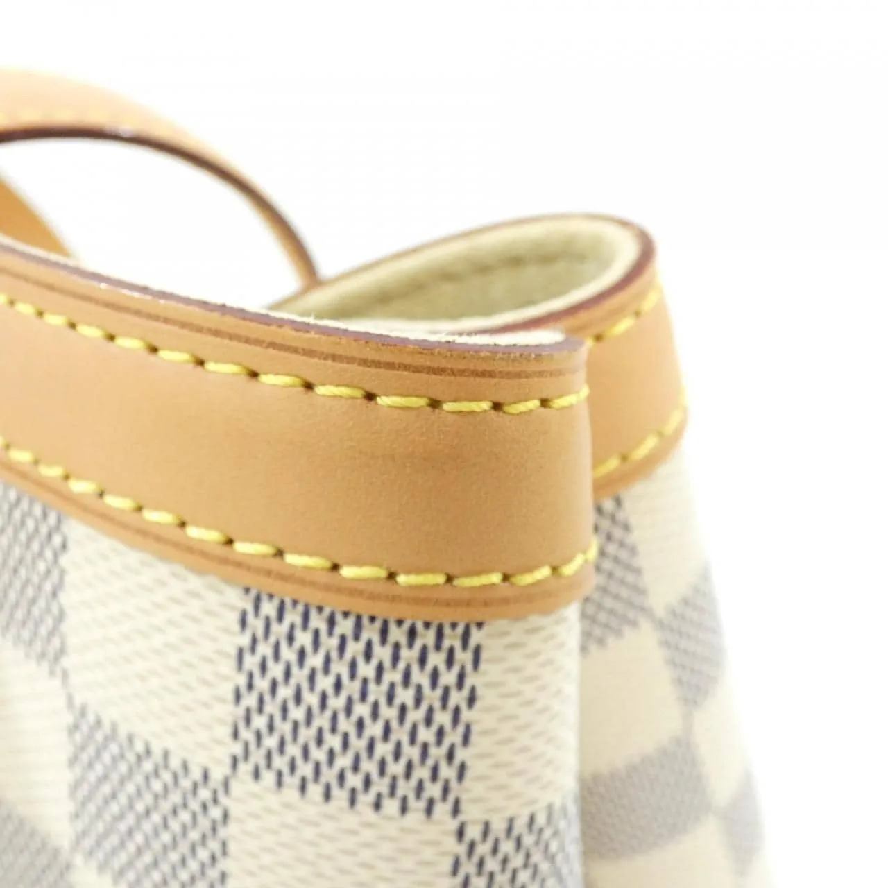 LOUIS VUITTON N51207 Handbag Damier 黑色 Damier 中古品A - 縮圖 5