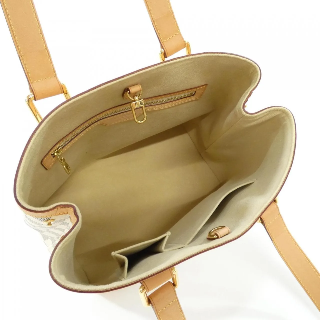 LOUIS VUITTON N51207 Handbag Damier 黑色 Damier 中古品A - 縮圖 7