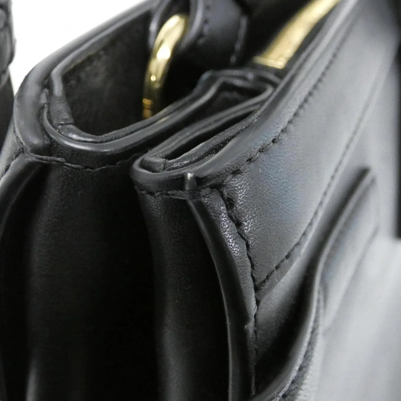 CELINE 114443FSS Handbag 黑色 中古品B - 縮圖 7