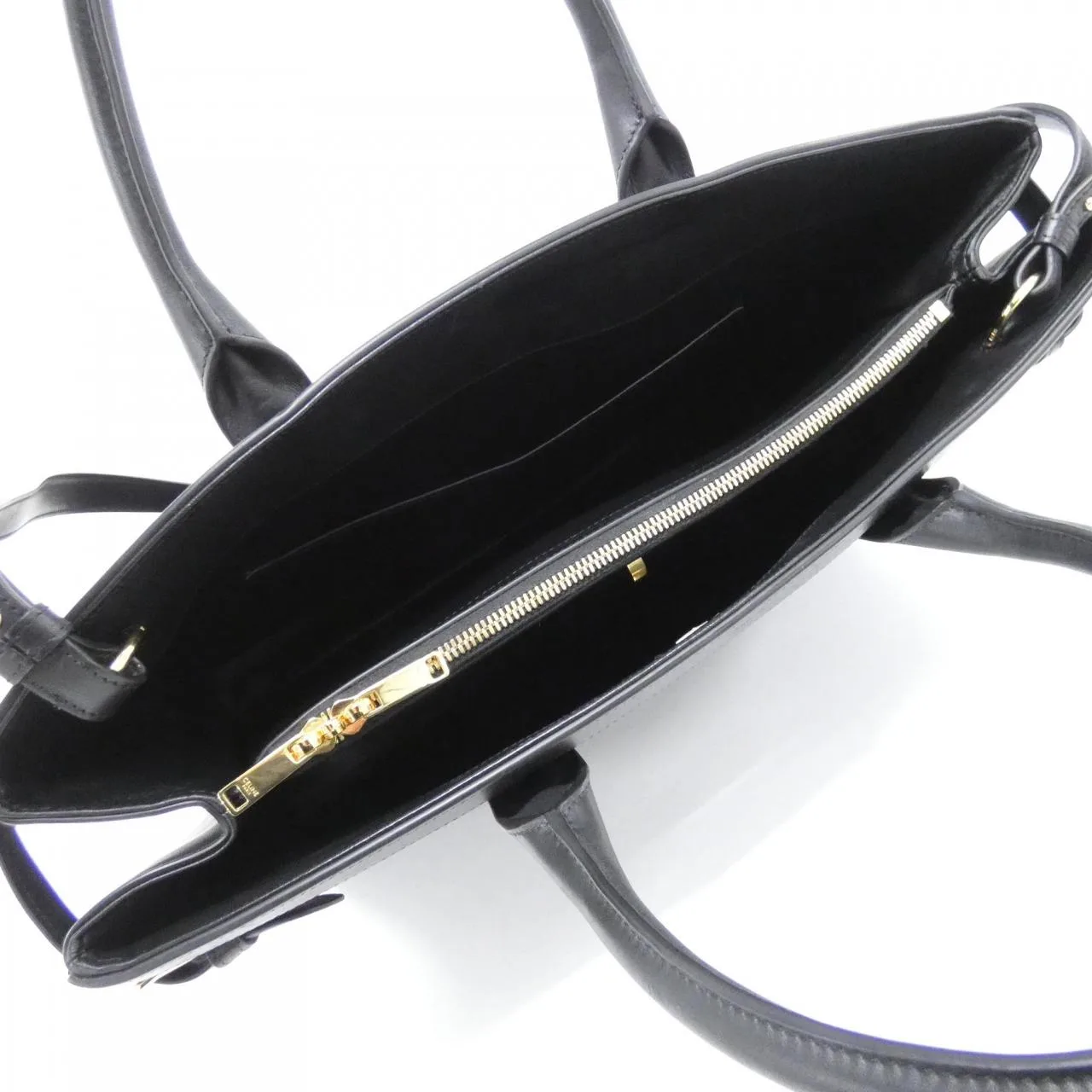 CELINE 114443FSS Handbag 黑色 中古品B - 縮圖 10