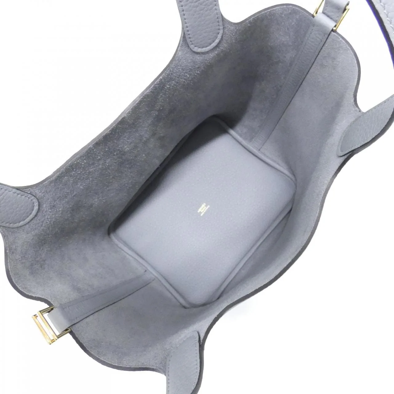 HERMES Picotin 060991CC Handbag Clemence Clemence 皮 未使用品 - 縮圖 5