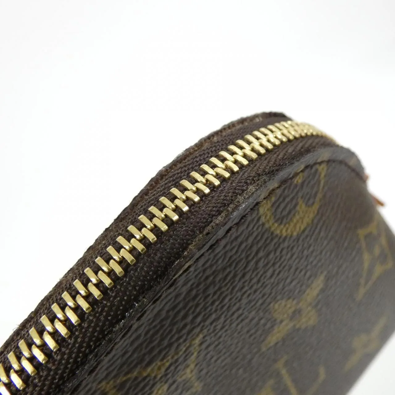 LOUIS VUITTON Pochette M47515 Pouch Monogram Black Monogram Rank A - Thumbnail 5