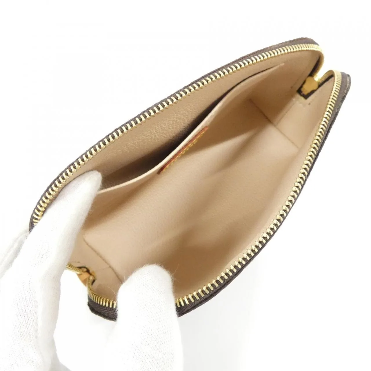 LOUIS VUITTON Pochette M47515 Pouch Monogram Black Monogram Rank A - Thumbnail 6