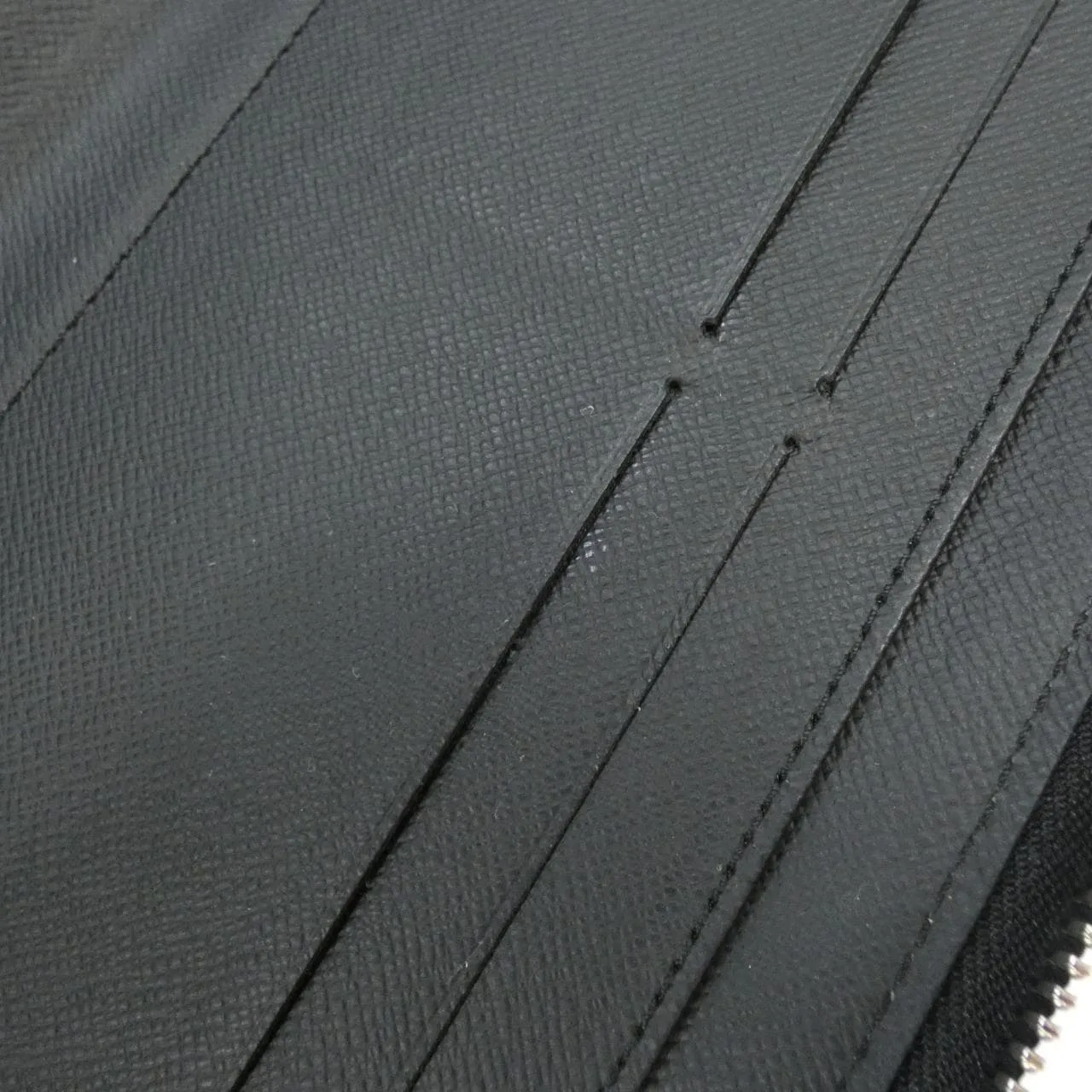 LOUIS VUITTON M62643 Wallet Epi 黑色 Epi 中古品A - 縮圖 8