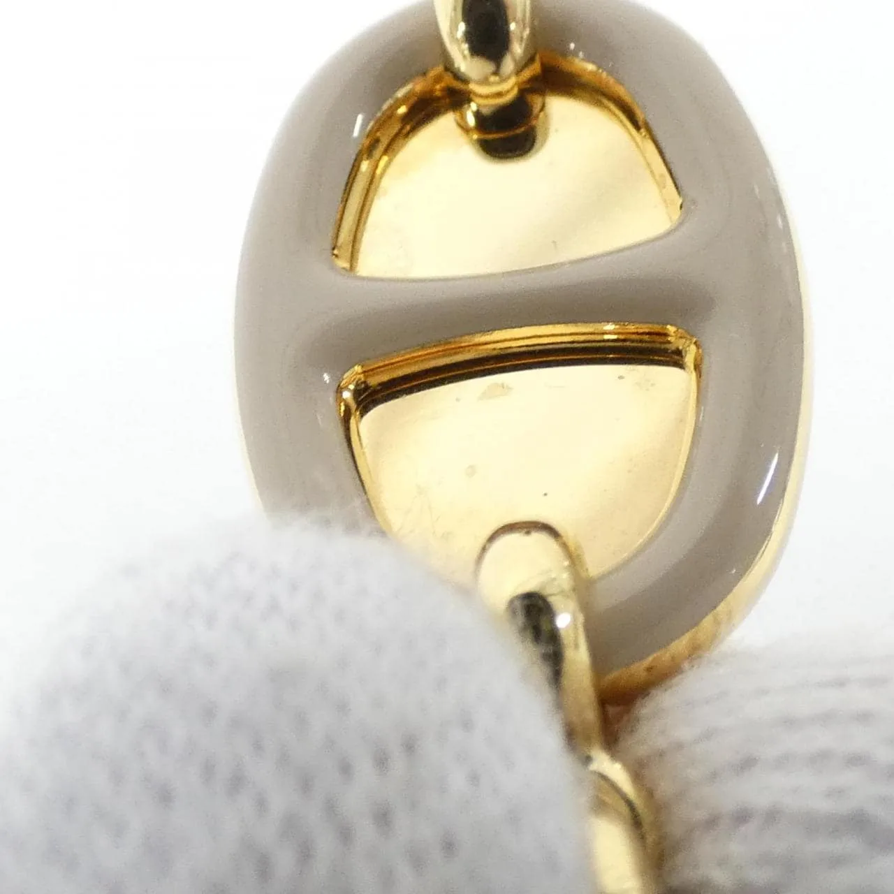 HERMES 100053FE Accessories 黑色 中古品A - 縮圖 4