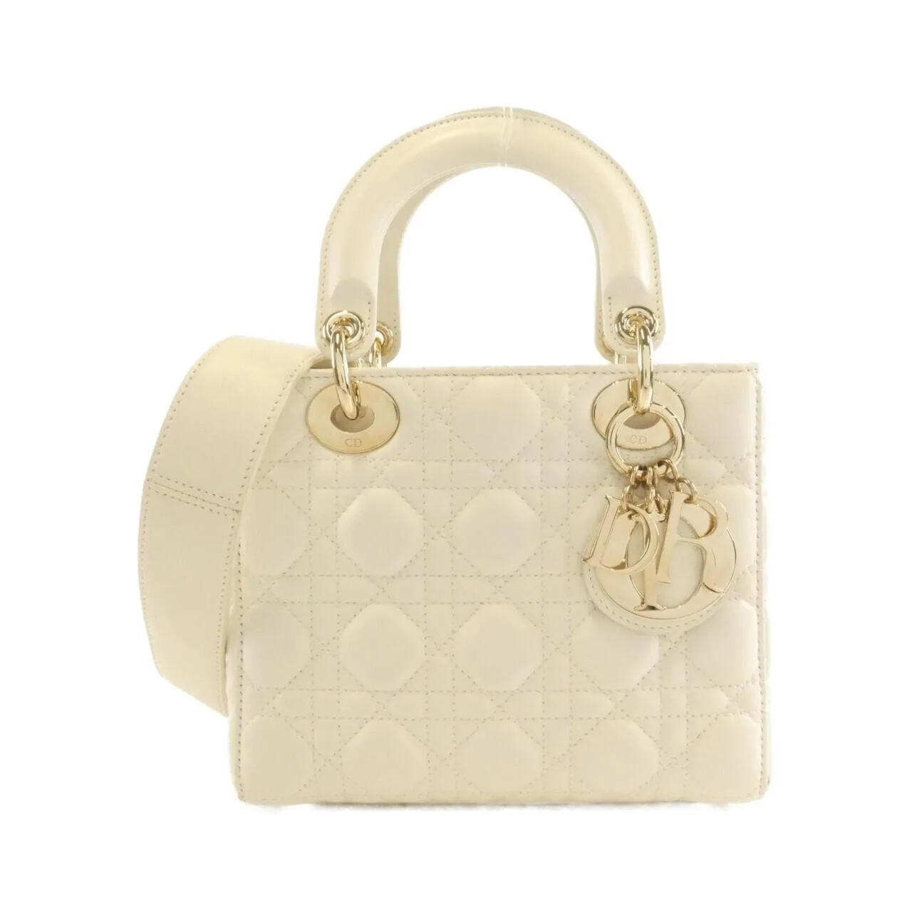 DIOR Lady Dior M0538OCAL Handbag Lambskin Black