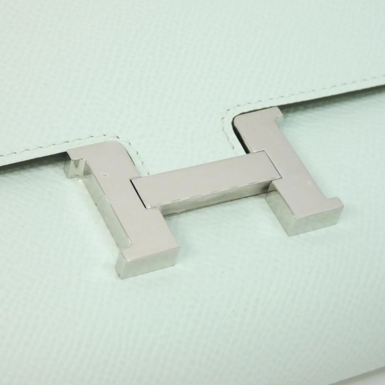 HERMES Constance 080125CK Wallet Epsom Black Epsom Leather Rank A - Thumbnail 4