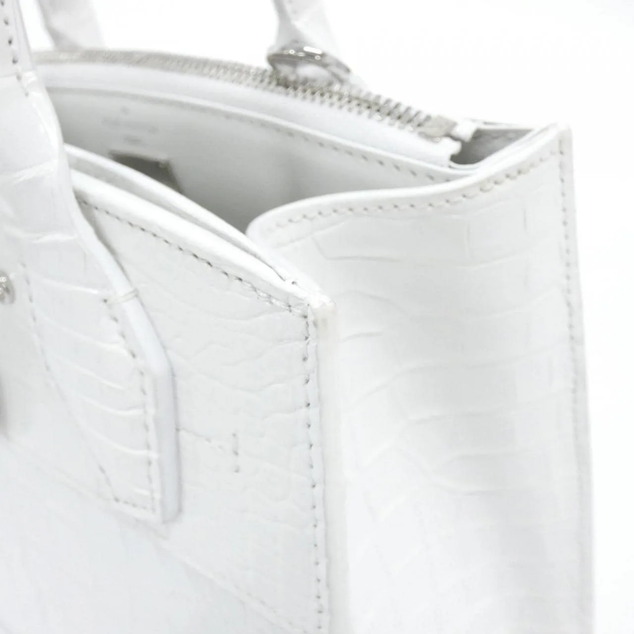 LOUIS VUITTON Steamer Handbag Leather Black Leather Rank A - Thumbnail 4