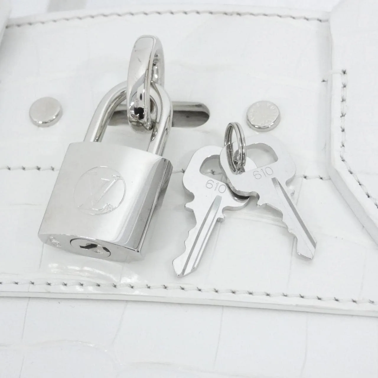 LOUIS VUITTON Steamer Handbag Leather Black Leather Rank A - Thumbnail 6