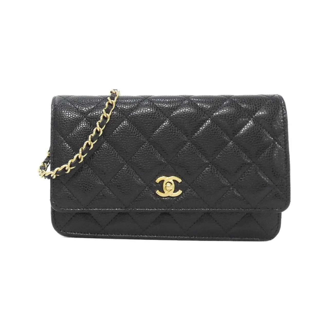 CHANEL AP4241 Wallet Grained Calfskin