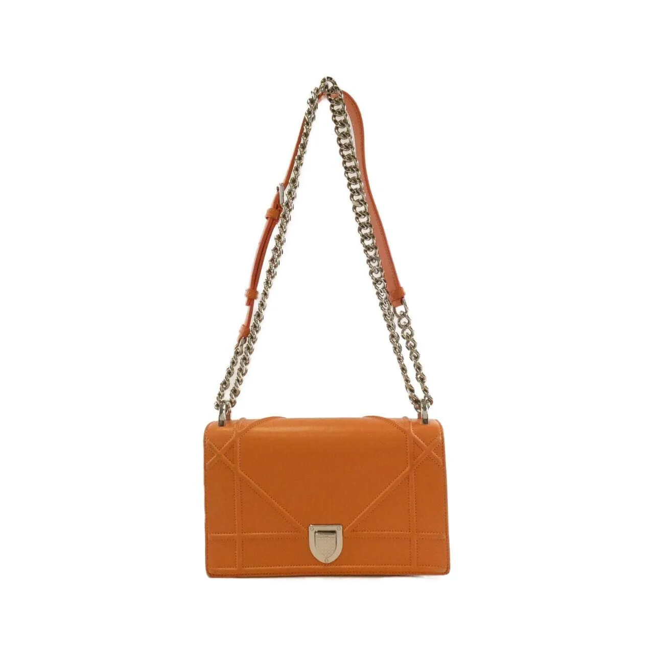 DIOR Shoulder Leather Orange