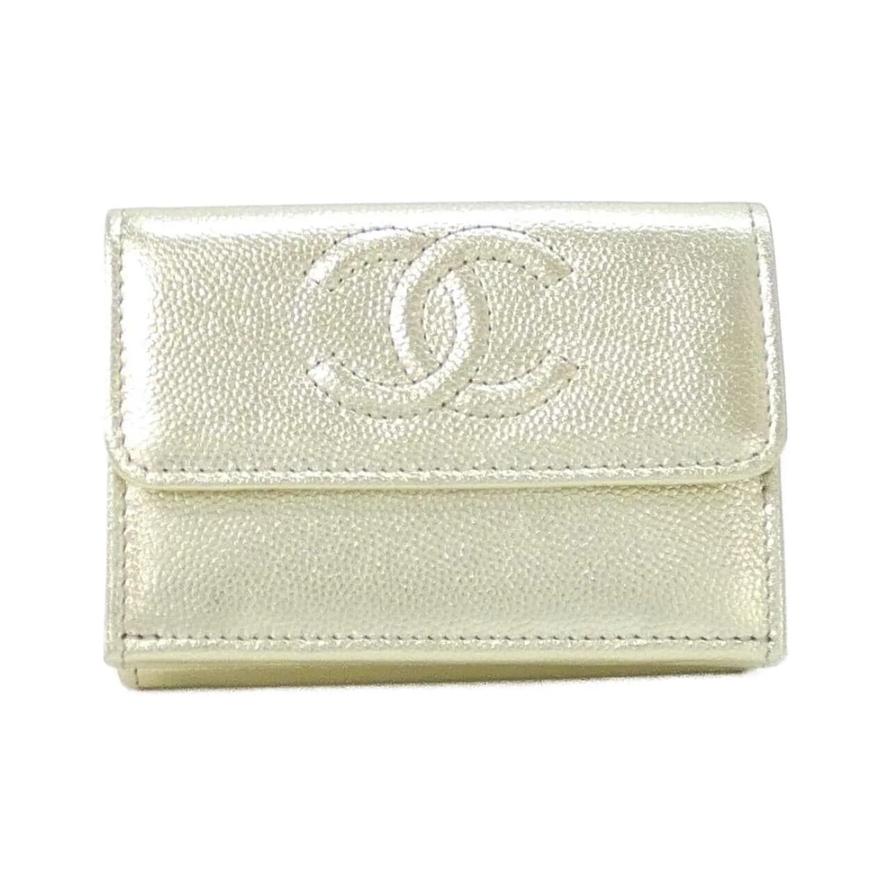 CHANEL AP4655 Wallet Grained Calfskin