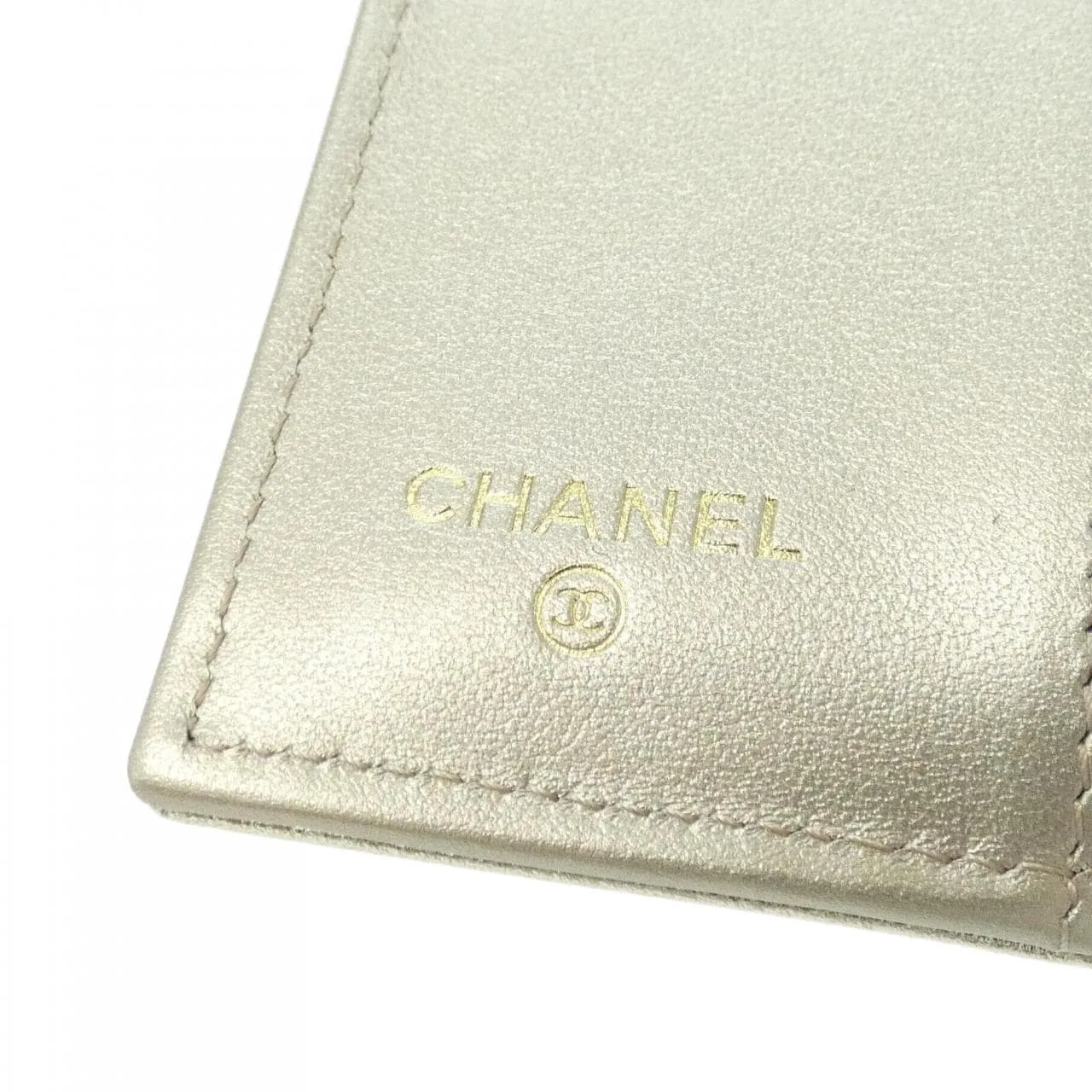 CHANEL AP4655 Wallet Grained Calfskin Gold Grained Calfskin Unused - Thumbnail 5