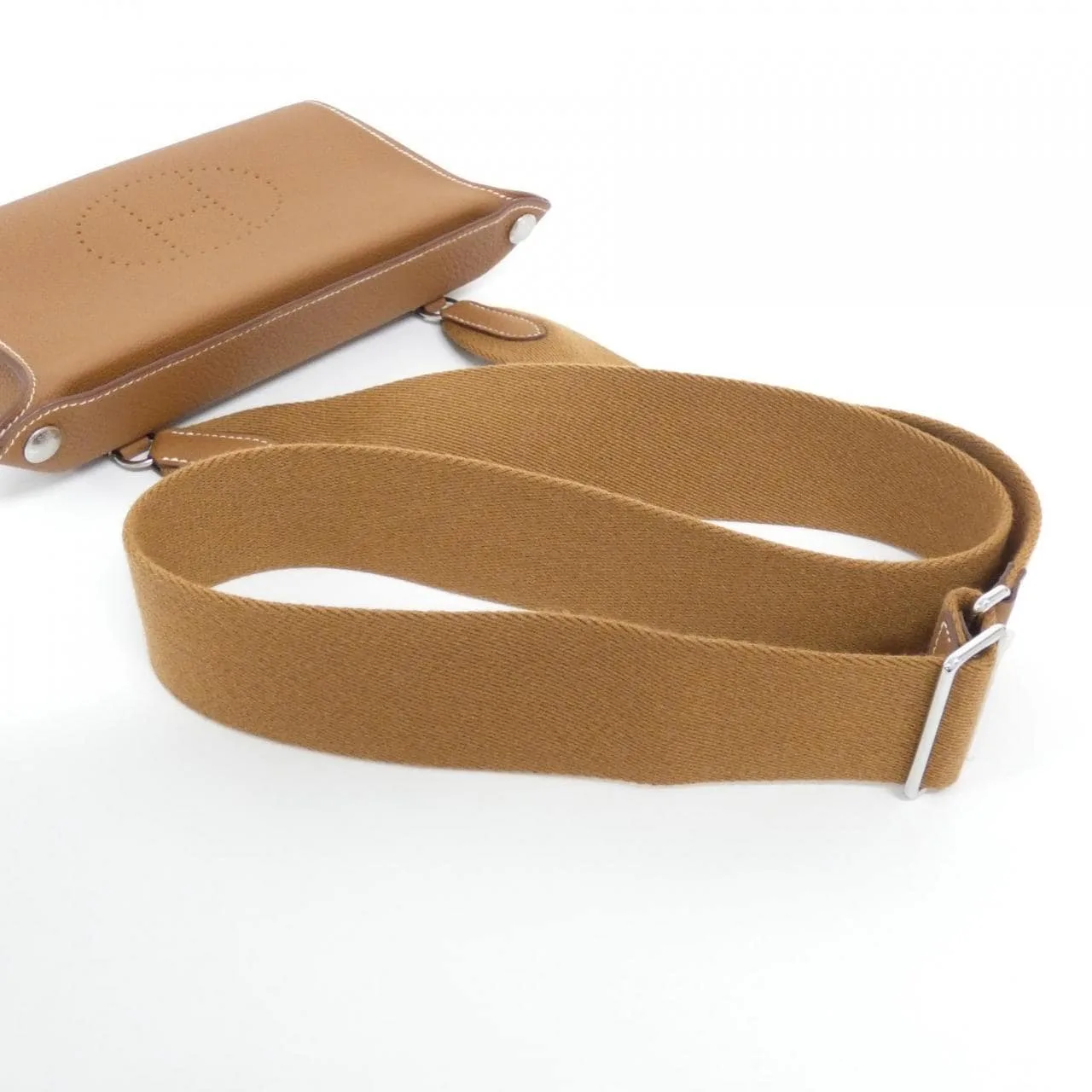 HERMES 084283CK Shoulder Togo Gold Togo Leather Rank A - Thumbnail 5