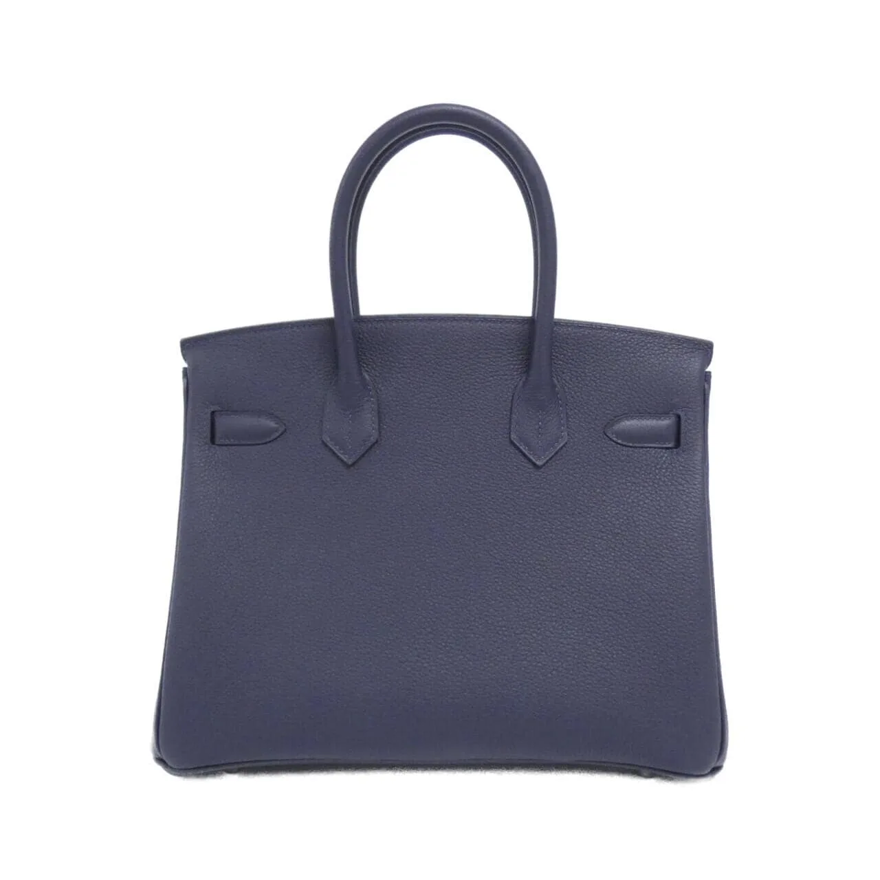 HERMES 030520CK Handbag Togo Blue Togo Leather - Thumbnail 2