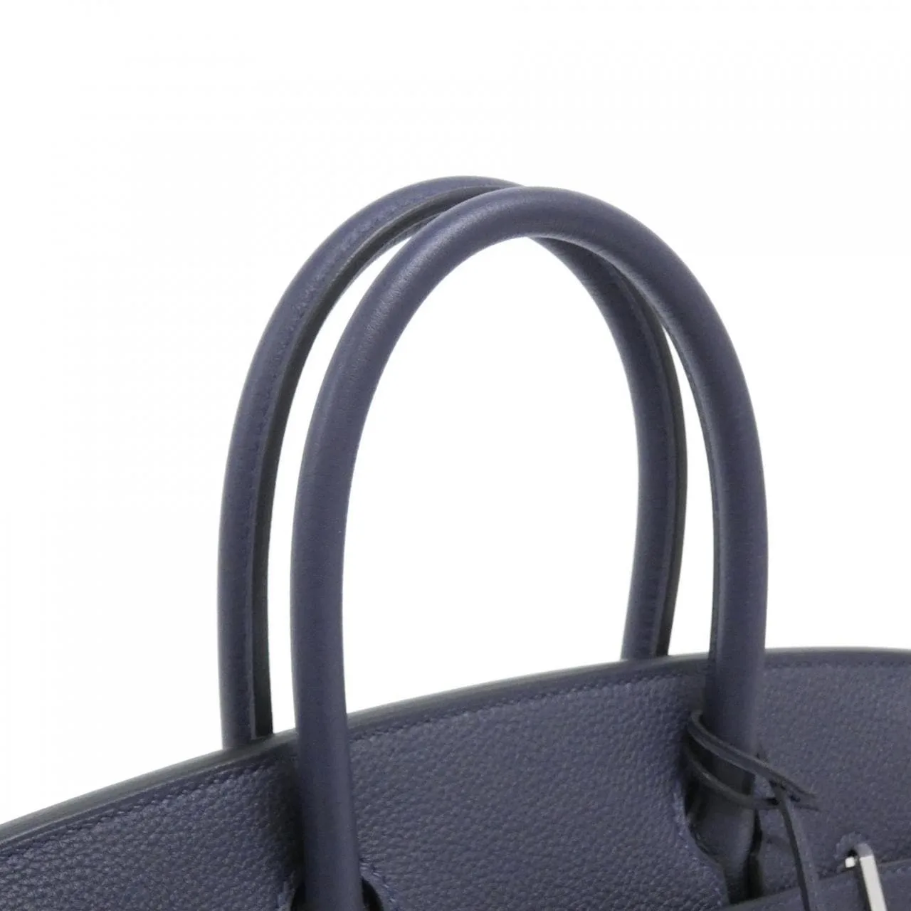 HERMES 030520CK Handbag Togo Blue Togo Leather - Thumbnail 4