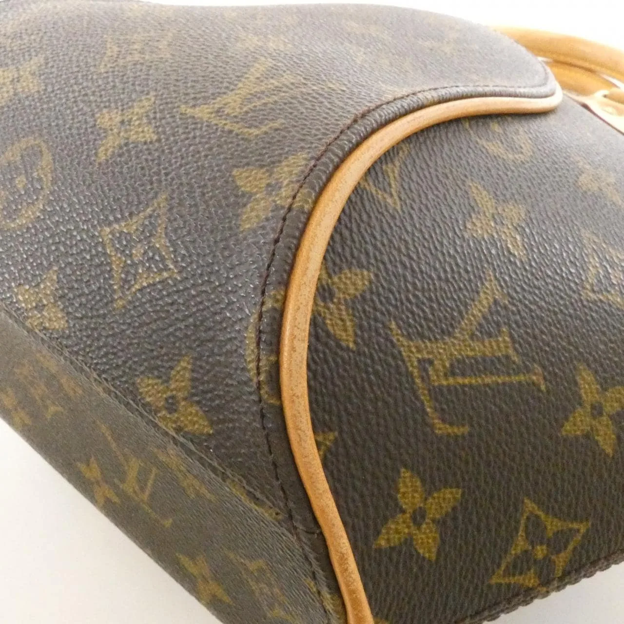 LOUIS VUITTON Ellipse M51127 Handbag Monogram 黑色 Monogram 中古品B - 縮圖 2