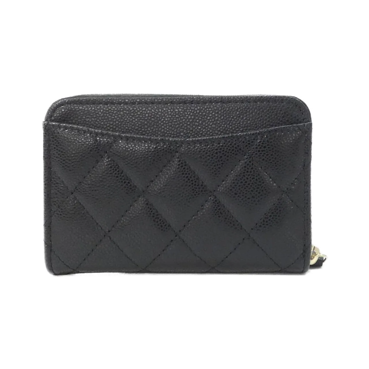 CHANEL Timeless Classic AP3686 Coin Case Grained Calfskin Black Grained Calfskin Unused - Thumbnail 2