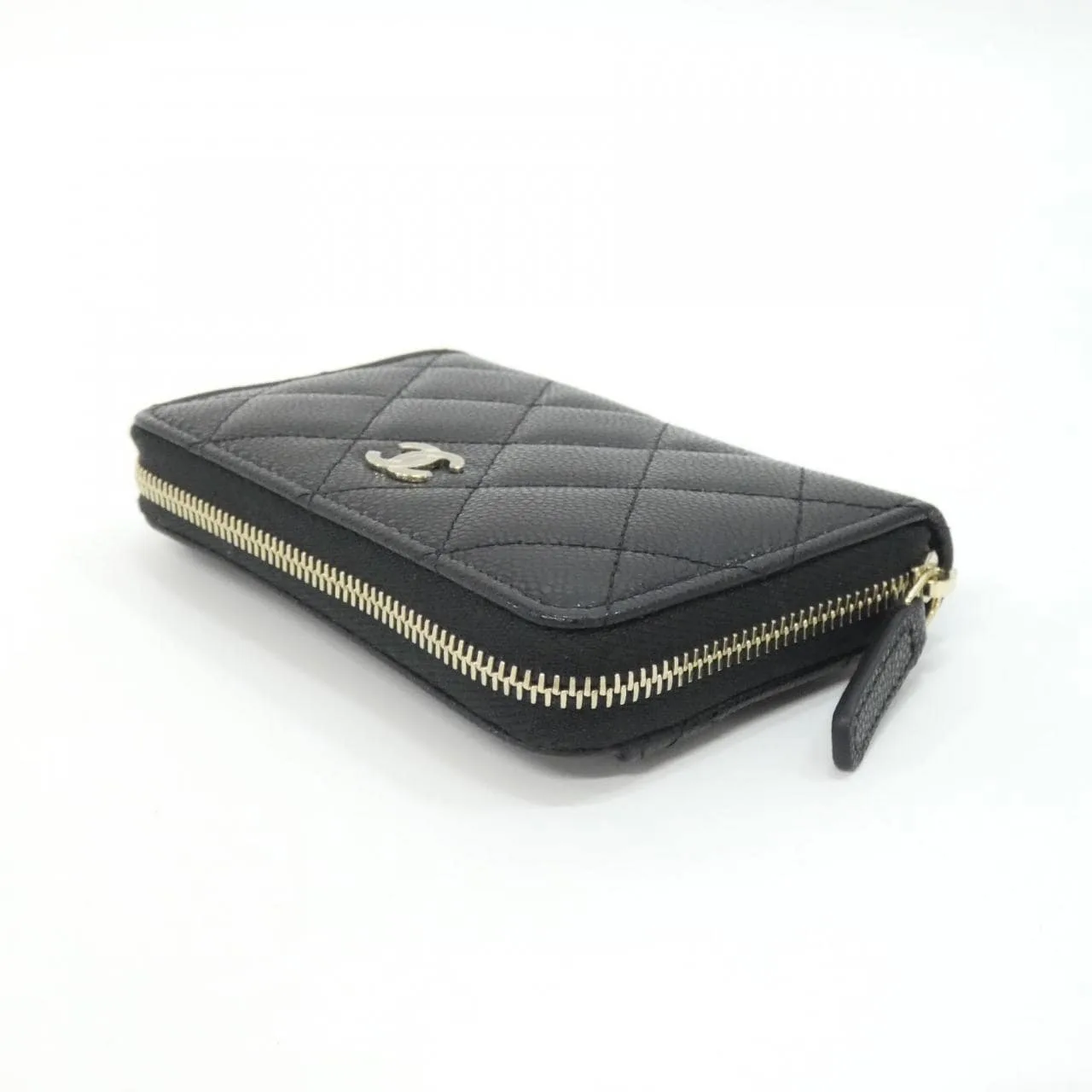 CHANEL Timeless Classic AP3686 Coin Case Grained Calfskin Black Grained Calfskin Unused - Thumbnail 3
