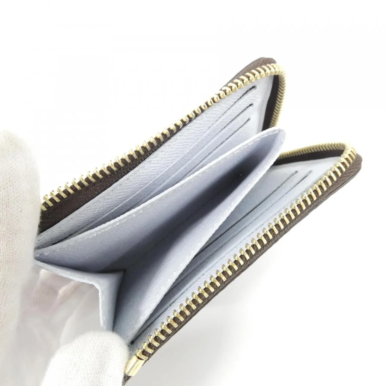 LOUIS VUITTON M14530 Wallet Monogram Blue Monogram Rank A - Thumbnail 6