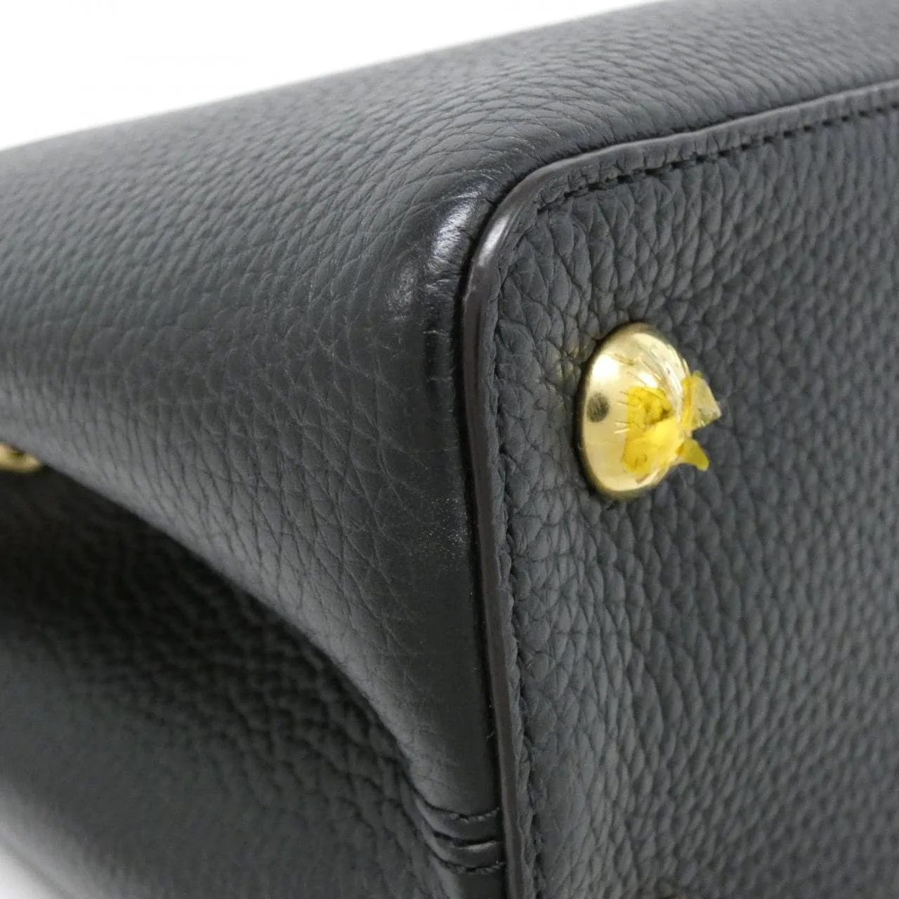 LOUIS VUITTON Capucines M42259 Handbag 黑色 中古品A - 縮圖 3