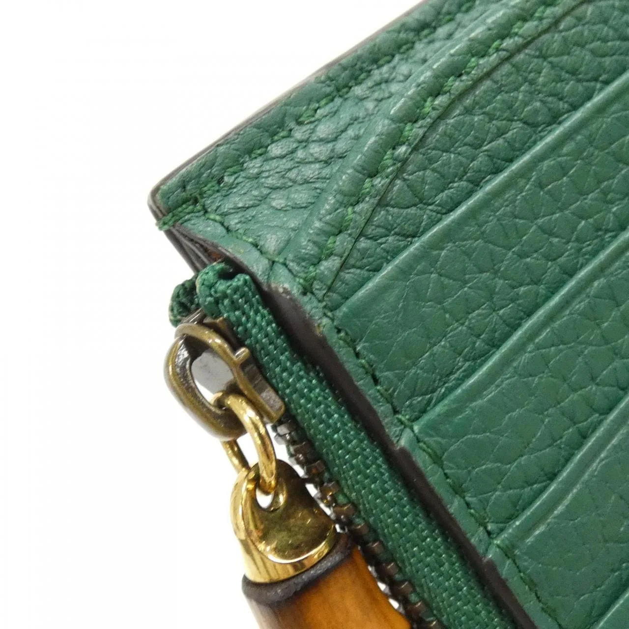 GUCCI 739498 AABXM Wallet Leather 黑色 皮革 中古品A - 縮圖 7