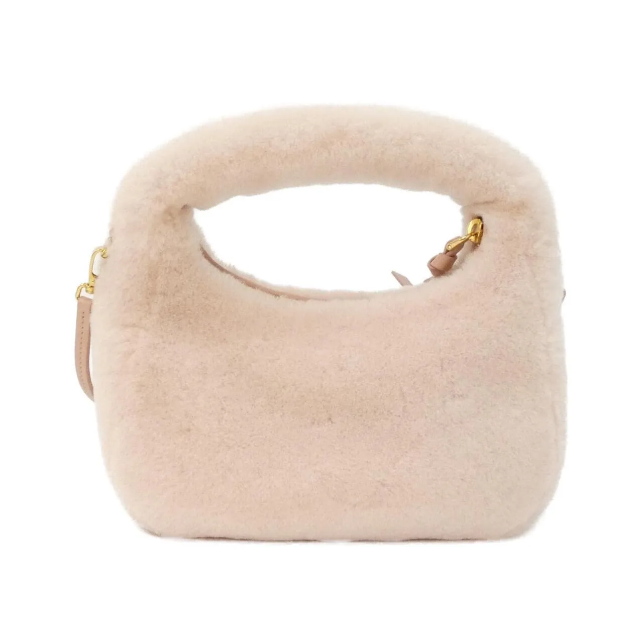 MIU MIU 5BC125 Handbag Black Rank A - Thumbnail 2