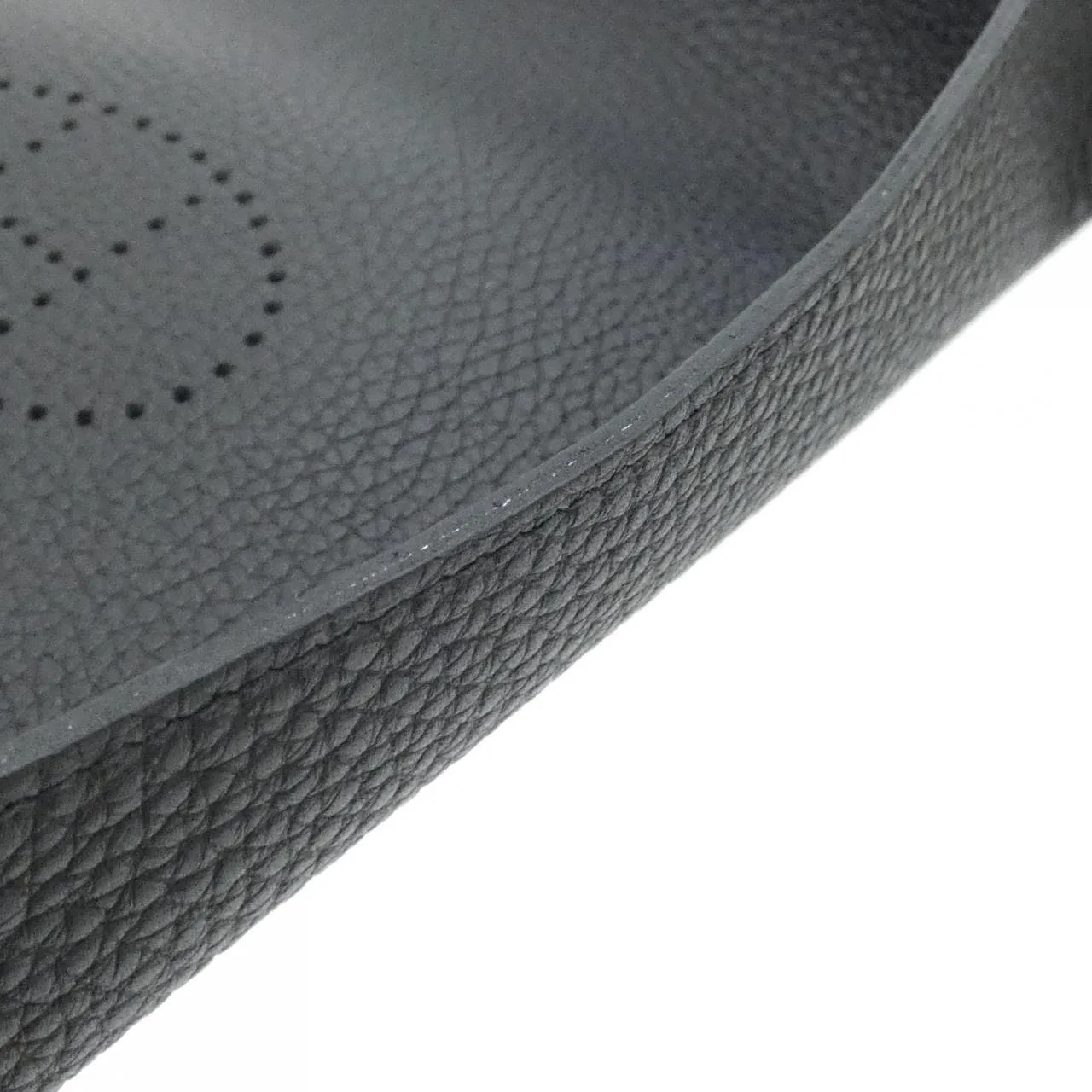 HERMES 400060M Wallet Clemence Black Clemence Leather Rank A - Thumbnail 4