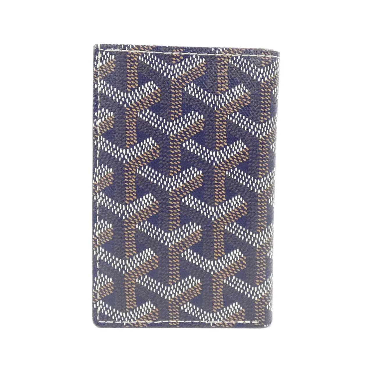 GOYARD APM115 Card Case Canvas 深藍色 帆布 中古品A - 縮圖 2