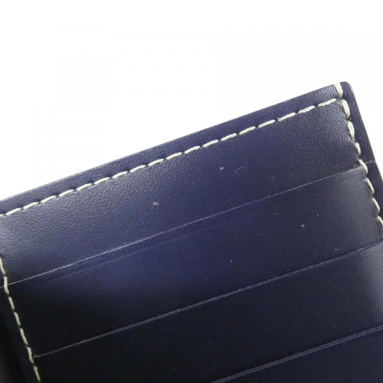 GOYARD APM115 Card Case Canvas 深藍色 帆布 中古品A - 縮圖 6