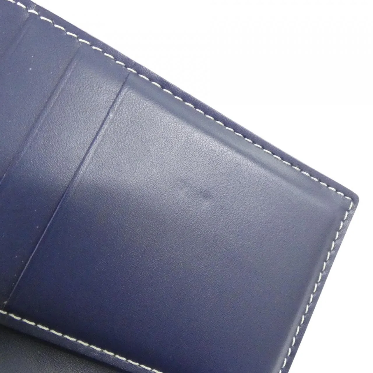 GOYARD APM115 Card Case Canvas 深藍色 帆布 中古品A - 縮圖 7