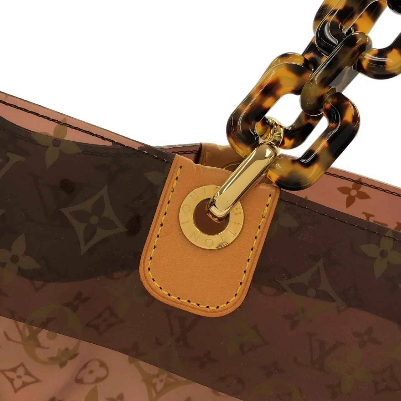 LOUIS VUITTON M92500 Handbag Monogram 黑色 Monogram 中古品A - 縮圖 4