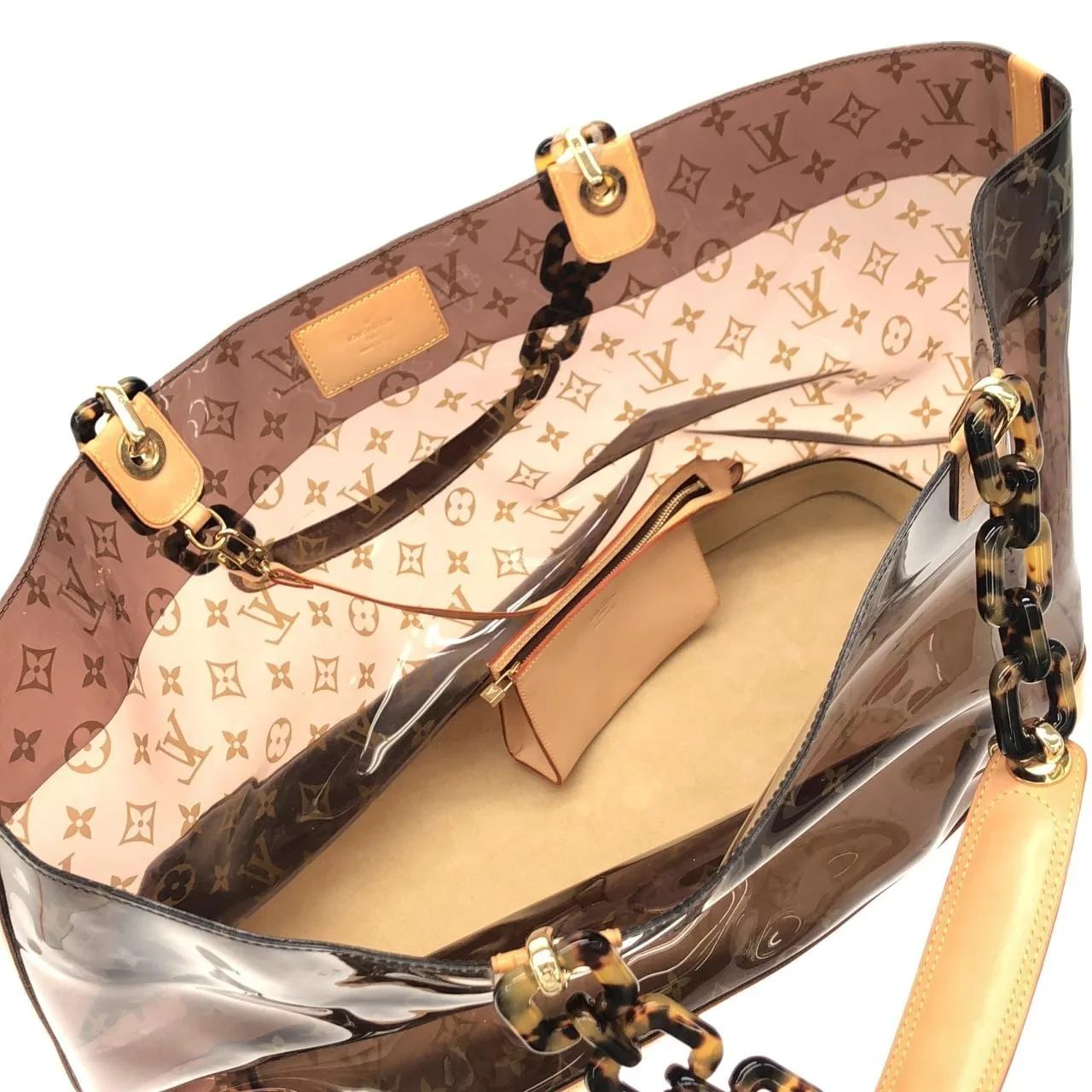 LOUIS VUITTON M92500 Handbag Monogram 黑色 Monogram 中古品A - 縮圖 7