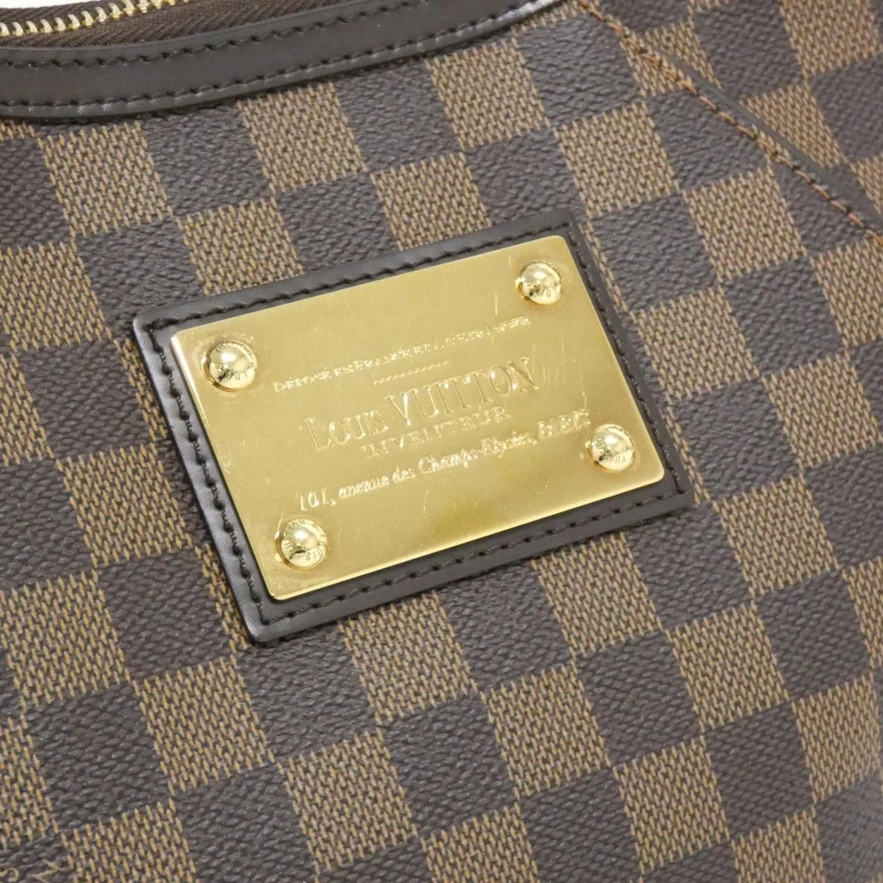 LOUIS VUITTON N48181 Shoulder Damier 黑色 Damier 中古品A - 縮圖 4