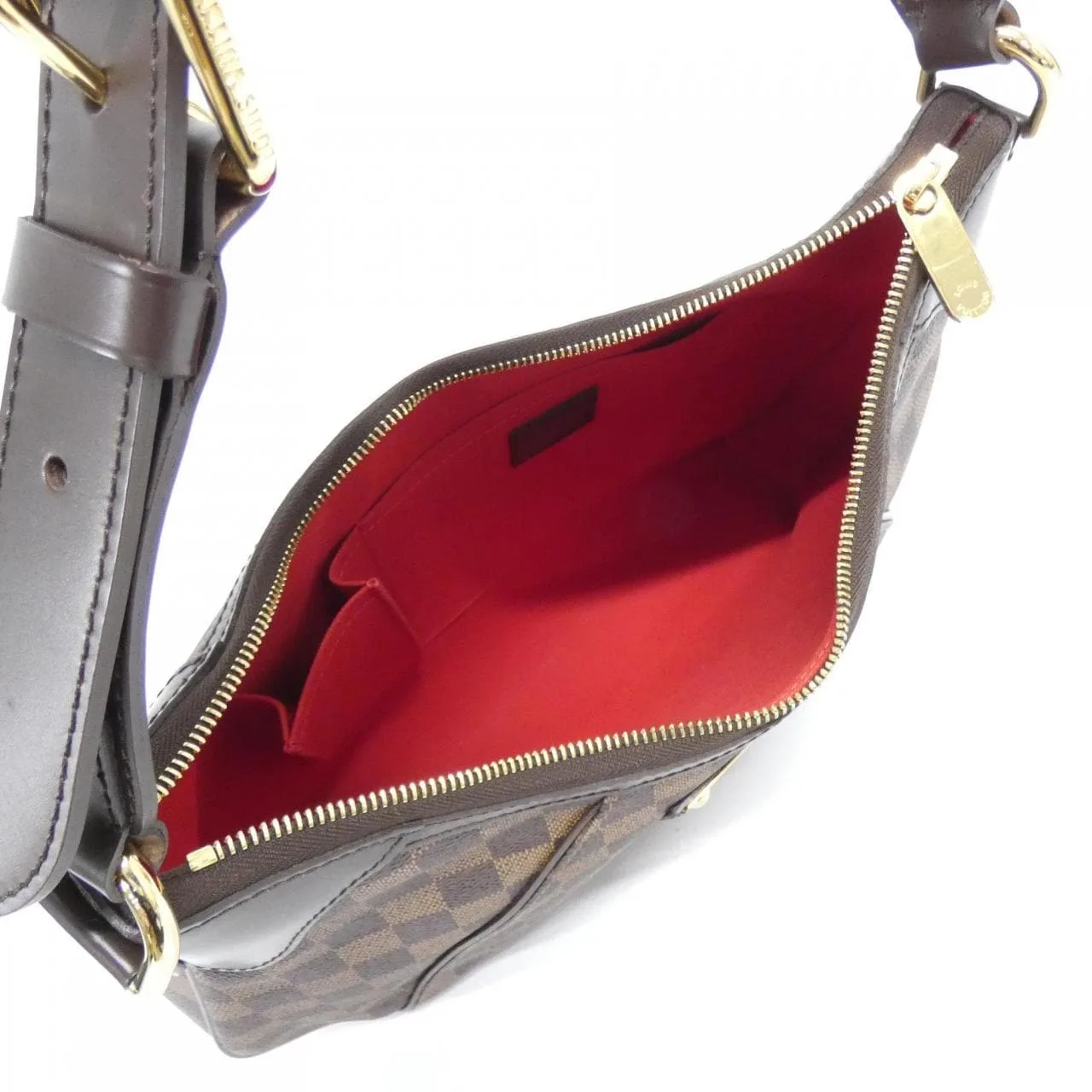 LOUIS VUITTON N48181 Shoulder Damier 黑色 Damier 中古品A - 縮圖 9