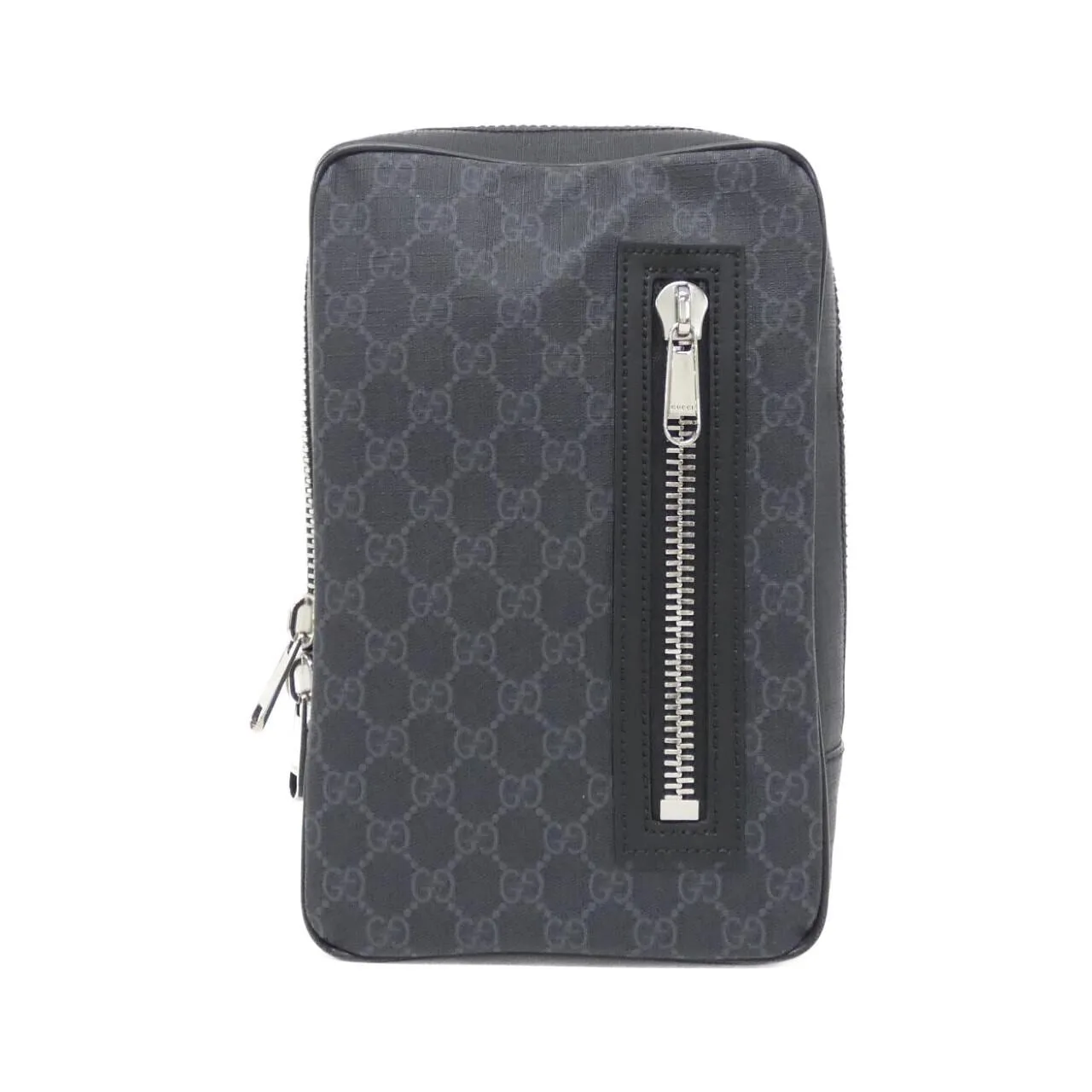 GUCCI 478325 K9RRN Shoulder Canvas Black