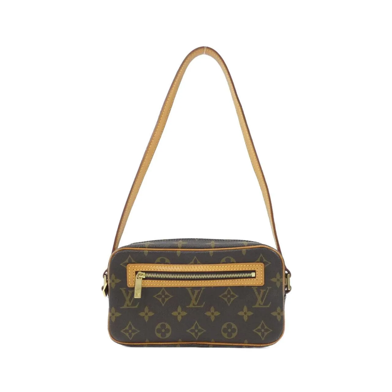 LOUIS VUITTON Pochette M51183 Shoulder Monogram Black