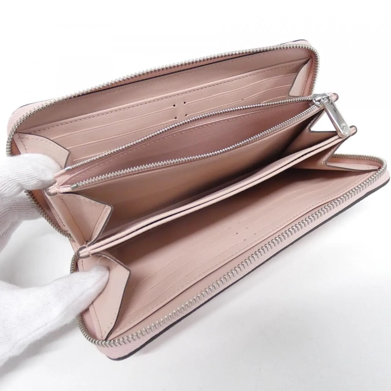 LOUIS VUITTON Mahina M61868 Wallet Black Rank A - Thumbnail 5