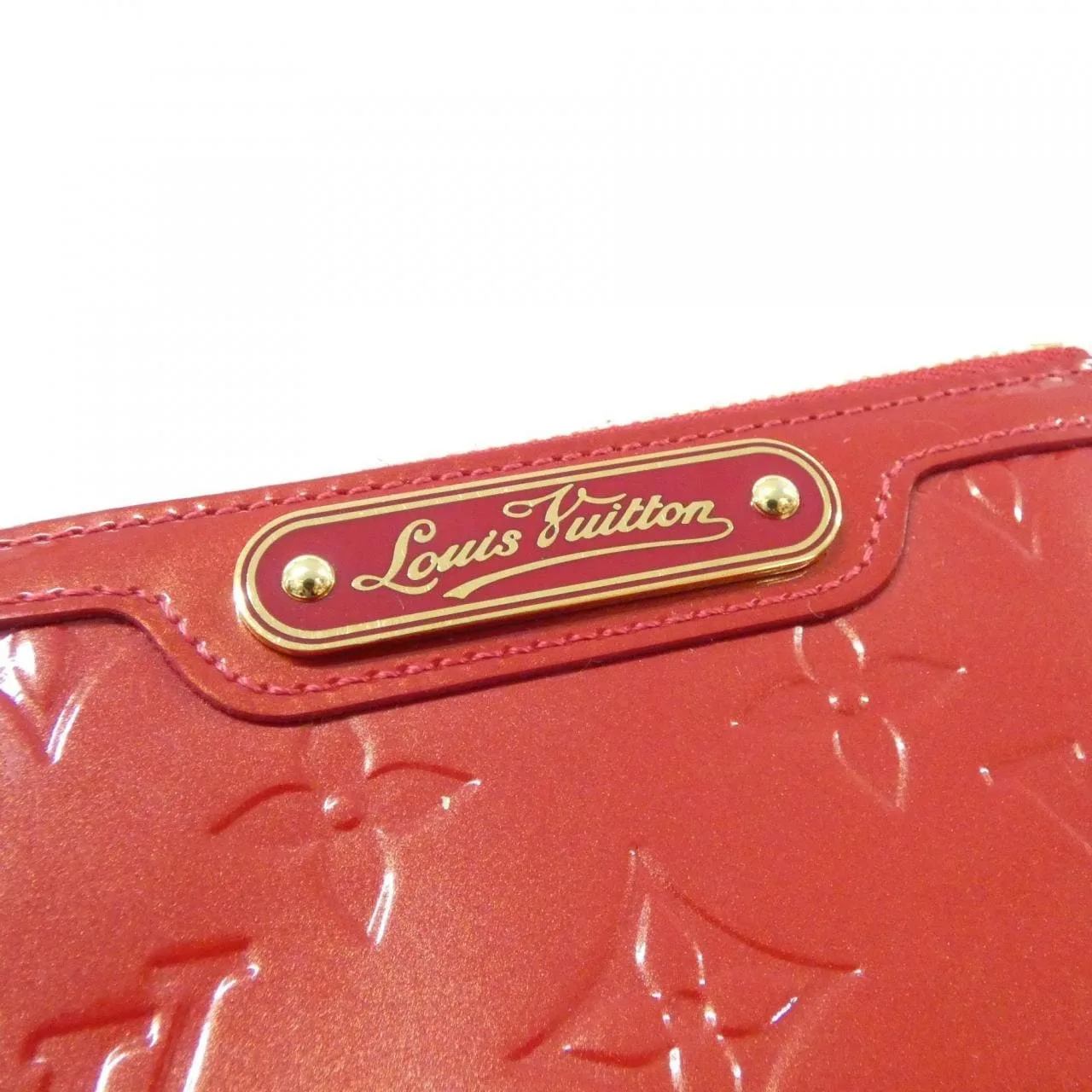 LOUIS VUITTON Pochette M93559 Coin Case Vernis Black Vernis Rank A - Thumbnail 5