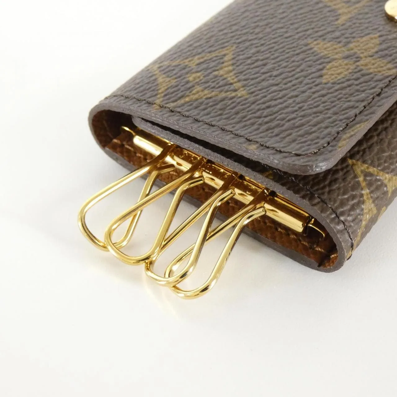LOUIS VUITTON M62631 Key Case Monogram 黑色 Monogram 中古品A - 縮圖 2